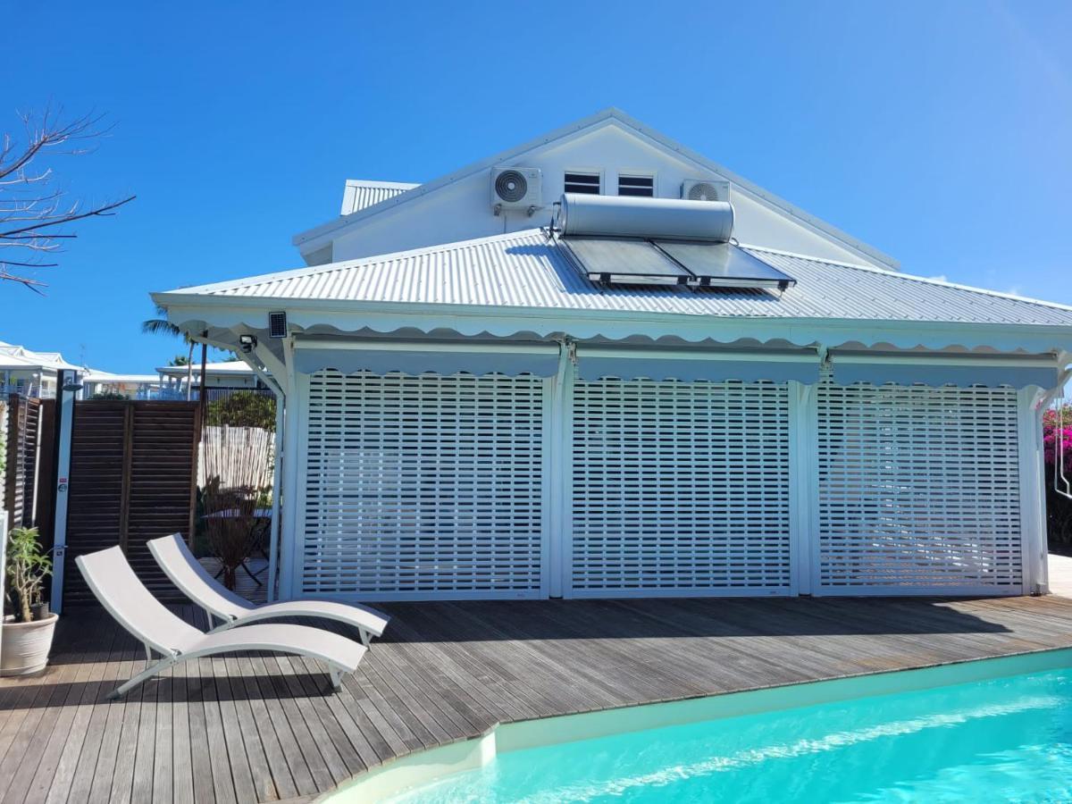 Villa Ste Marthe Avec Piscine, Grande Terrasse, Jardin Intime Et Citerne D'Eau Saint-Francois  Kültér fotó
